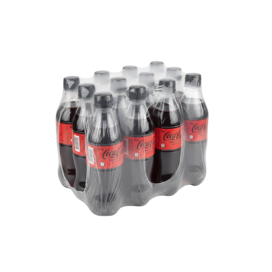 Coca Zero 30cl-lot de 12 bouteilles